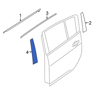 Nissan OE - Rear Left Door Applique