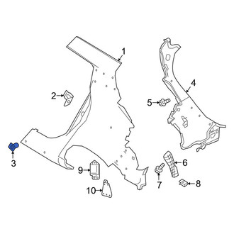 Nissan OE - Quarter Panel Nut