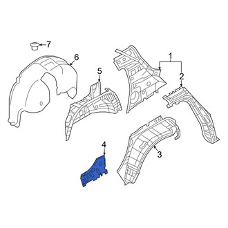 Nissan OE - Rear Left Quarter Panel Extension