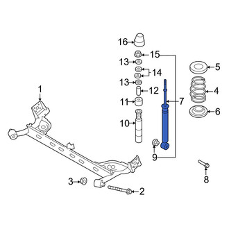 Nissan OE - Rear Suspension Shock Absorber