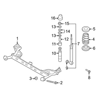 Nissan OE - Rear Suspension - Suspension Components