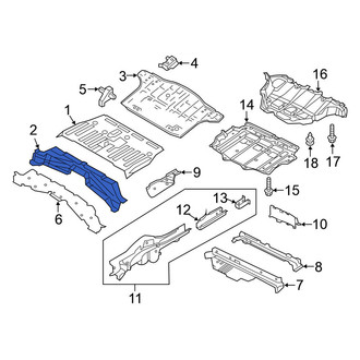Nissan OE - Rear Floor Extension