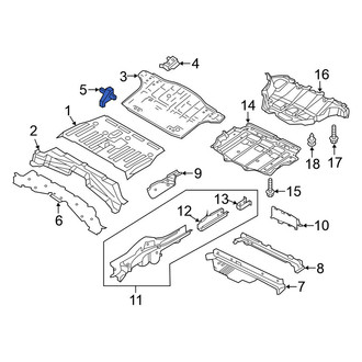 Nissan OE - Battery Tray Bracket