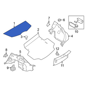 Nissan OE - Rear Cargo Cover