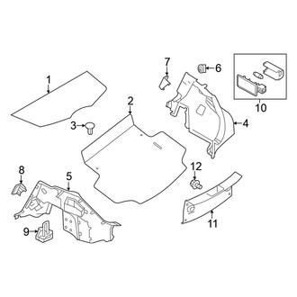 Nissan OE - Rear Body & Floor - Interior Trim