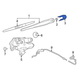 Nissan OE - Wiper Arm Cap