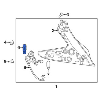 Nissan OE - Rear Turn Signal Light Bulb