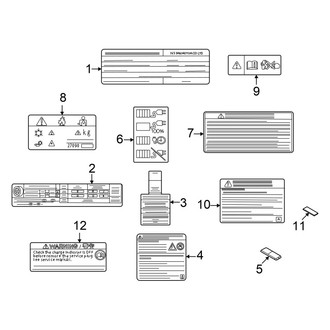 Nissan OE - Information Labels - Labels