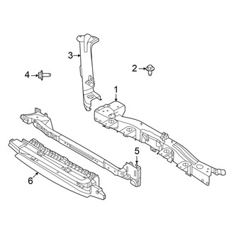 Nissan OE - Radiator Support
