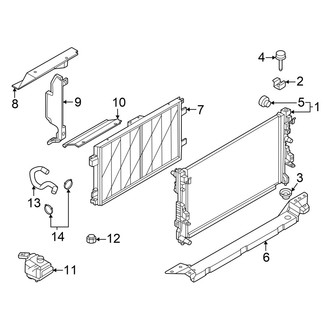 Nissan OE - Cooling - Radiator & Components