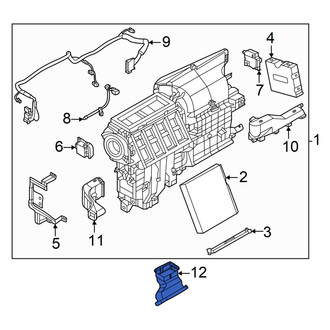Nissan OE - Front Lower Center Instrument Panel Air Duct