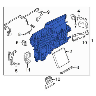 Nissan OE - HVAC Unit Case Assembly