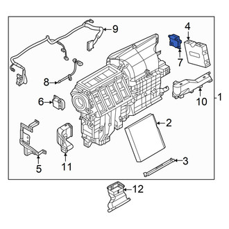Nissan OE - Front HVAC Air Inlet Door Actuator