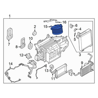 Nissan OE - HVAC Blower Motor Assembly