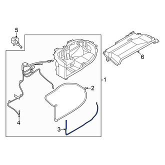 Nissan OE - HVAC Air Inlet Housing Seal