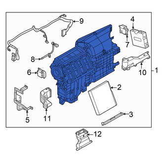 Nissan OE - HVAC Unit Case Assembly