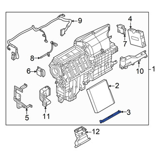 Nissan OE - Cabin Air Filter Cover