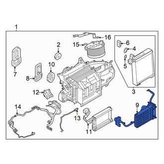 Nissan OE - HVAC Heater Core