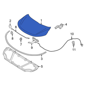 Nissan OE - Front Hood Panel