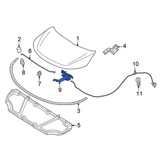 Nissan OE - Front Hood Latch