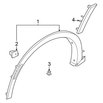 Nissan OE - Fender - Exterior Trim