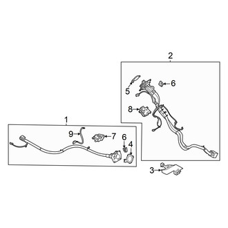 Nissan OE - Fender & Components (Charging Port)