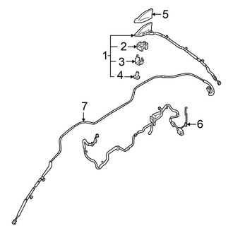 Nissan OE - Electrical - Antenna