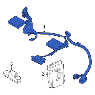 Nissan OE - GPS Navigation System Antenna