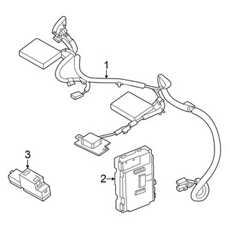 Nissan OE - Electrical - Communication System Components (Telematic System)