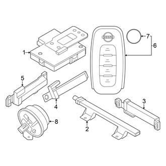 Nissan OE - Electrical - Keyless Entry Components