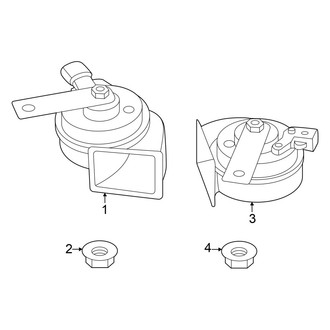 Nissan OE - Electrical - Horn