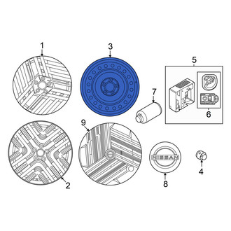 Nissan OE - Wheel
