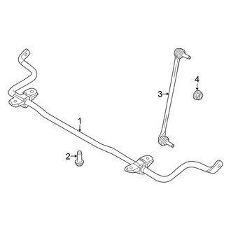 Nissan OE - Front Suspension - Stabilizer Bar & Components