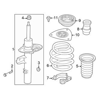Nissan OE - Front Suspension - Struts & Components