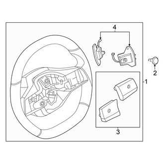 Nissan OE - Steering Wheel & Trim (S+ / SV+)