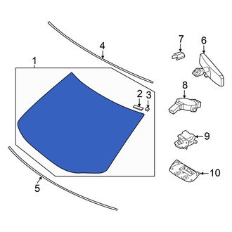 Nissan OE - Front Windshield