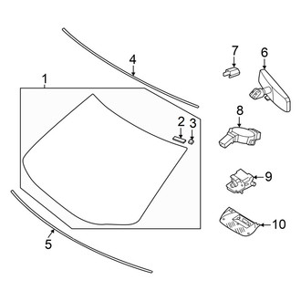 Nissan OE - Windshield Glass (S+ / SV+)