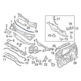 Nissan OE - Cowl Cover Seal
