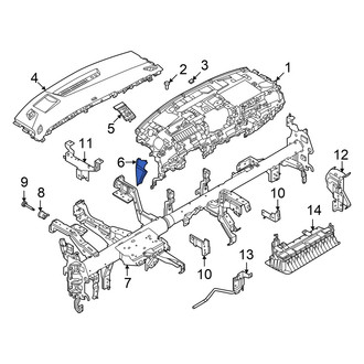 Nissan OE - Left Instrument Panel Side Cover