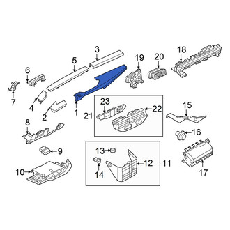 Nissan OE - Right Lower Instrument Panel Pad