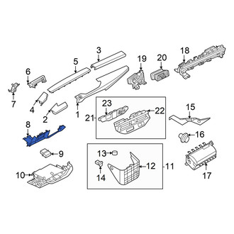 Nissan OE - Instrument Panel Trim Panel