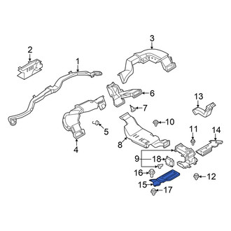 Nissan OE - Rear Left Outer Instrument Panel Air Duct