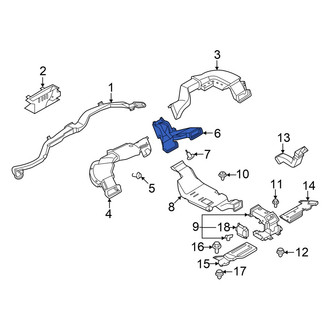 Nissan OE - Front Center Instrument Panel Air Duct