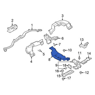 Nissan OE - Center Instrument Panel Air Duct
