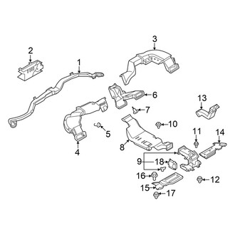 Nissan OE - Instrument Panel - Ducts