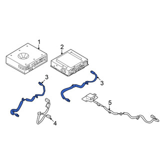 Nissan OE - GPS Navigation Control Module Connector