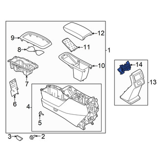 Nissan OE - Console Air Vent