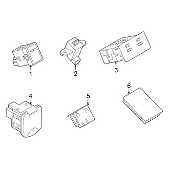 Nissan OE - Console - Electrical Components (Platinum+ / SV+)