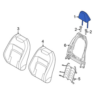 Nissan OE - Front Right Headrest