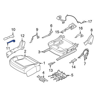 Nissan OE - Front Right Seat Height Adjuster Handle